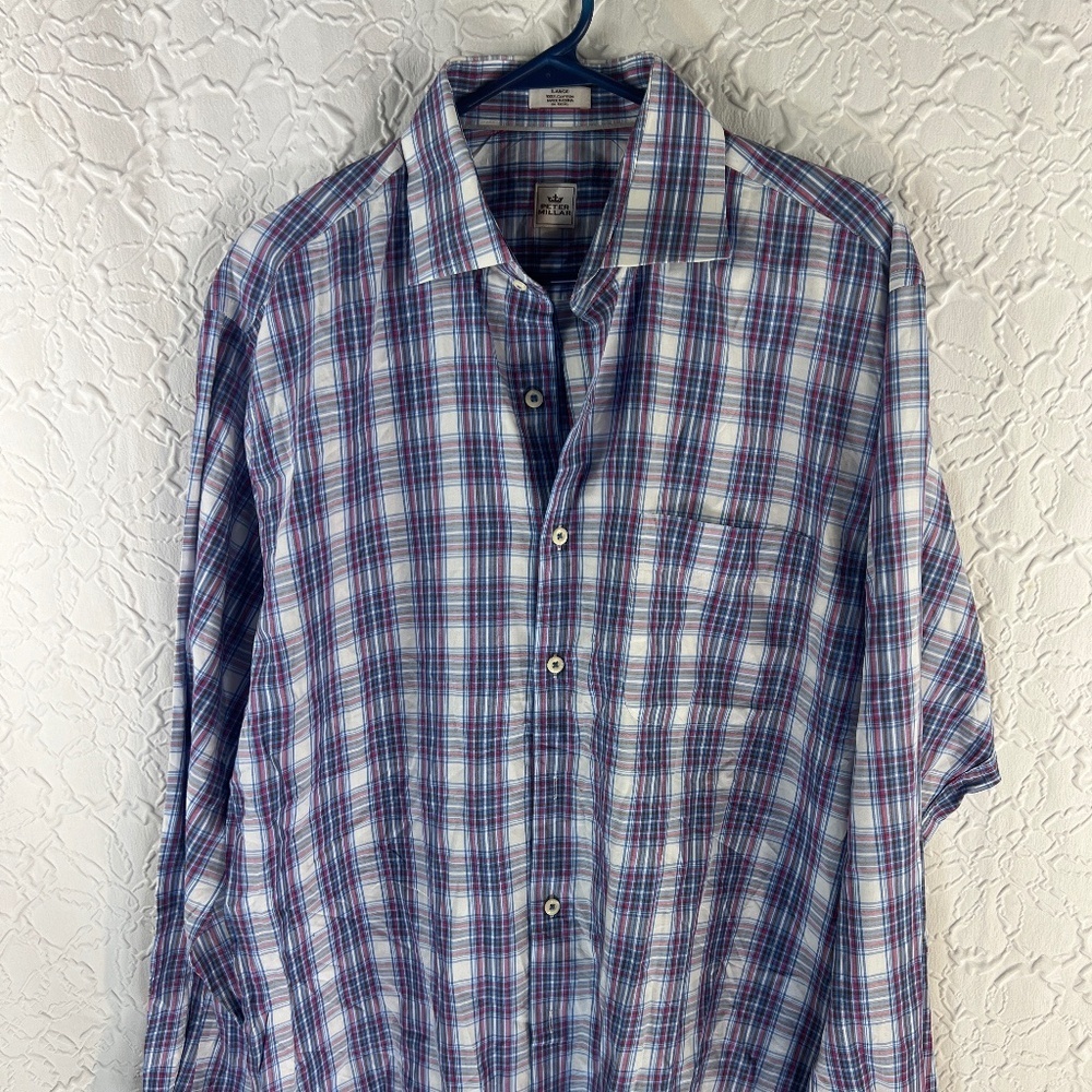 Peter Millar 100‎ % cotton long sleeve